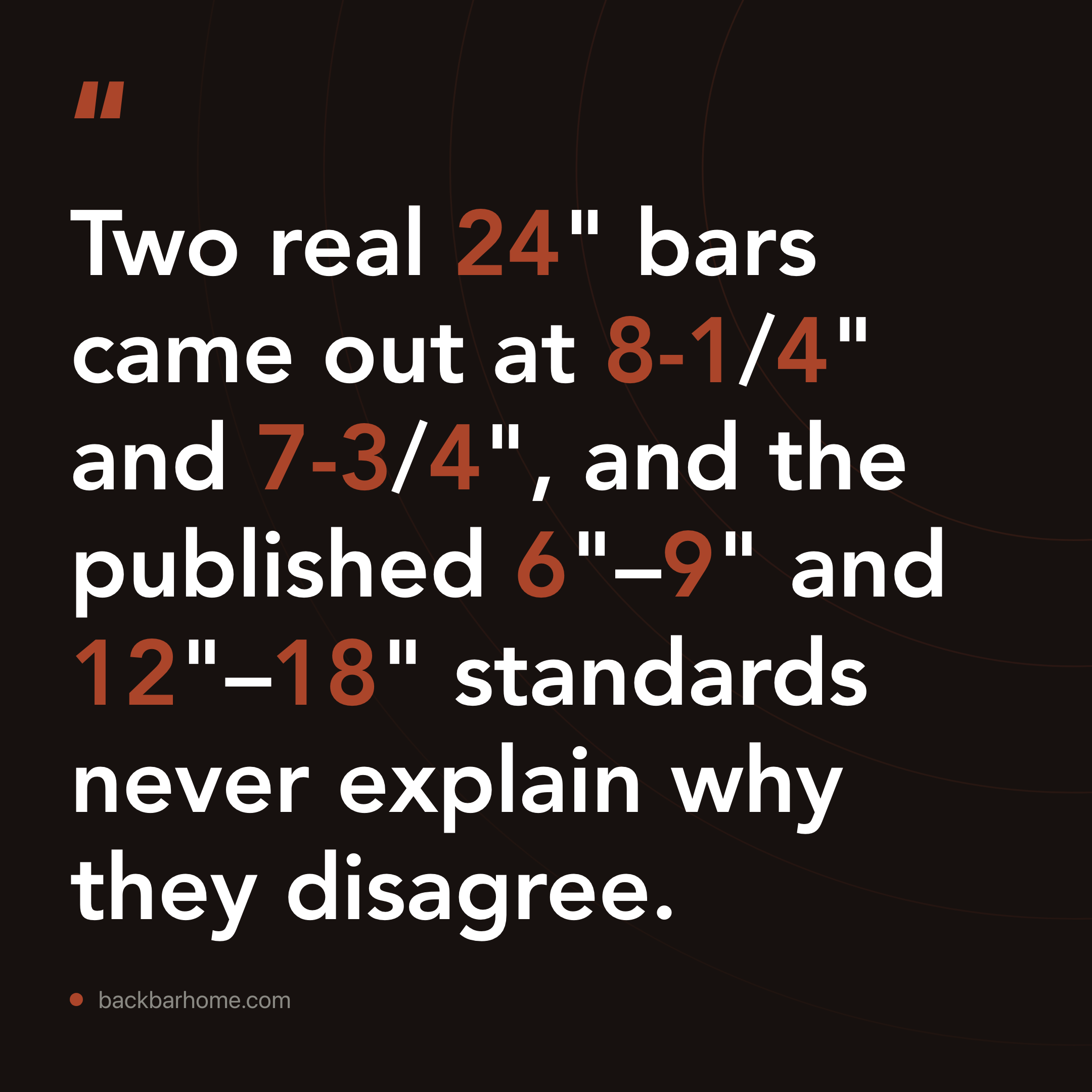 Bar Top Overhang: How Much Knee Room a Seat Needs
