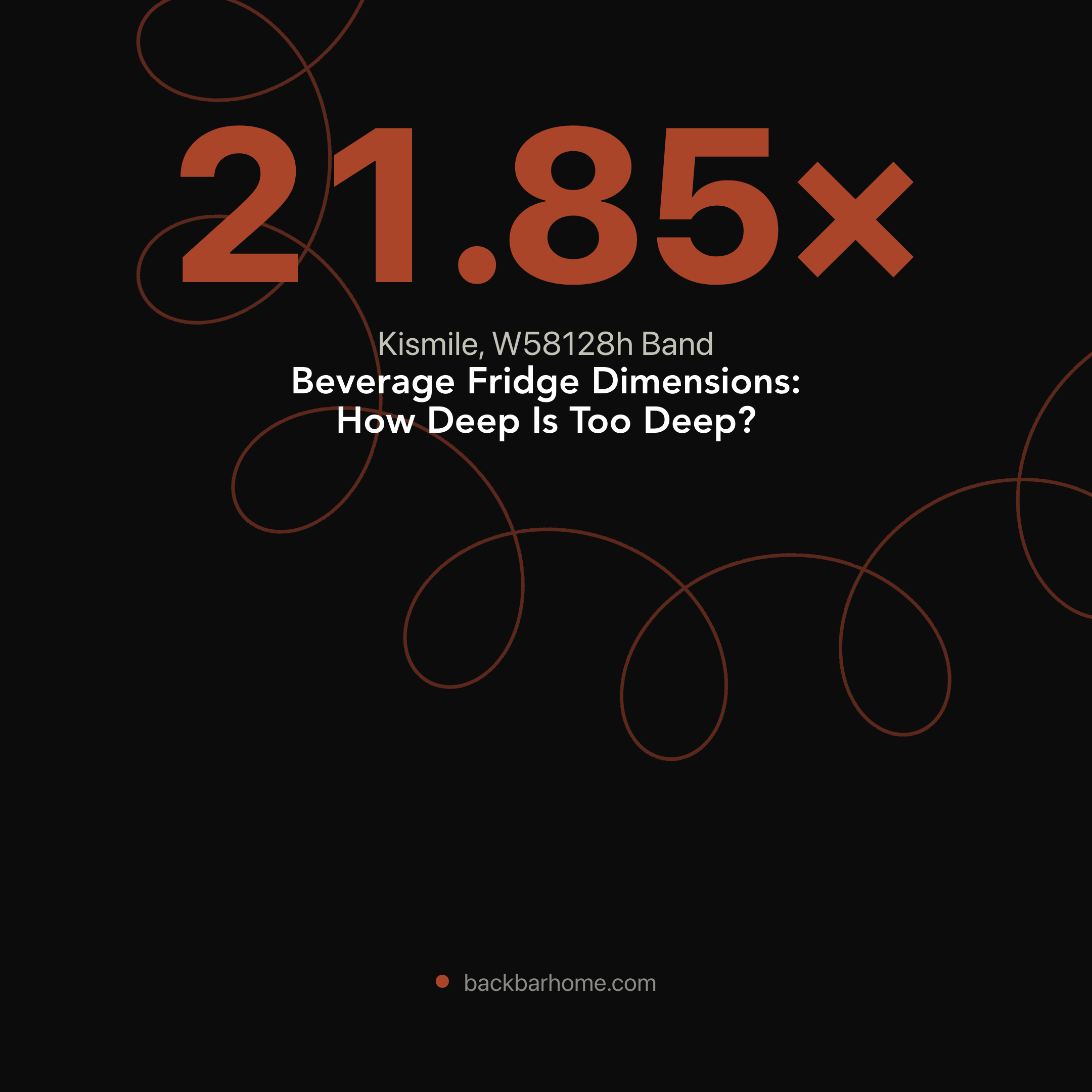 Beverage Fridge Dimensions: How Deep Is Too Deep?