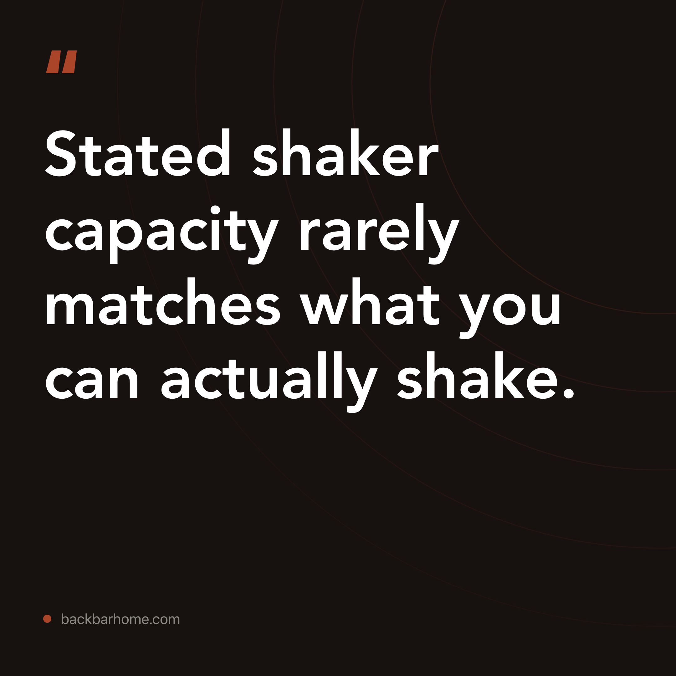 Cocktail Shaker Size: What Each Capacity Really Holds