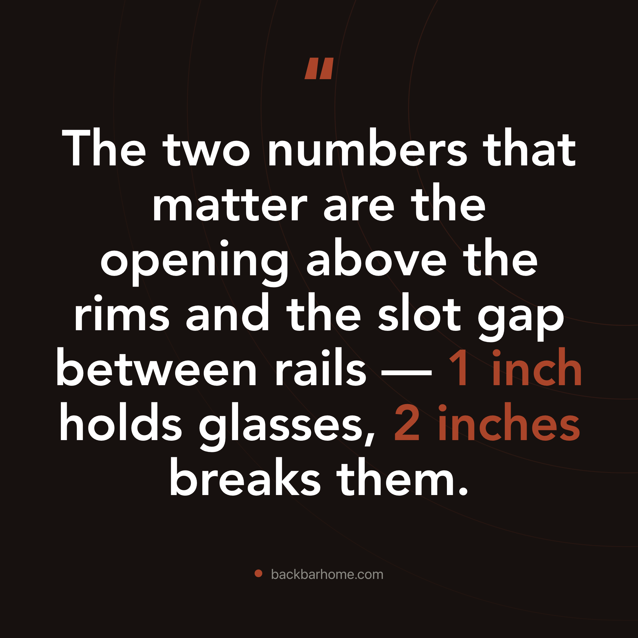 Stemware Rack Height: How Much Clearance Above Glass?