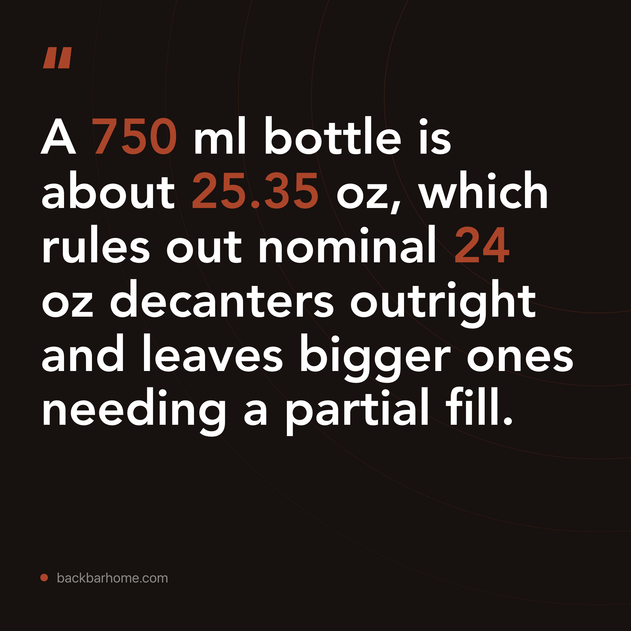 Wine Decanter Capacity: Will a 750ml Bottle Fit?